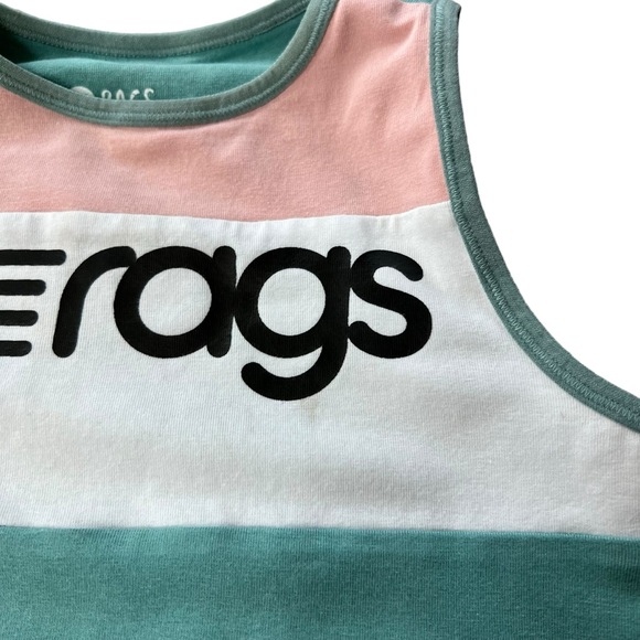 Rags Tank Yoke Capri Romper Size 2T - Picture 2 of 5